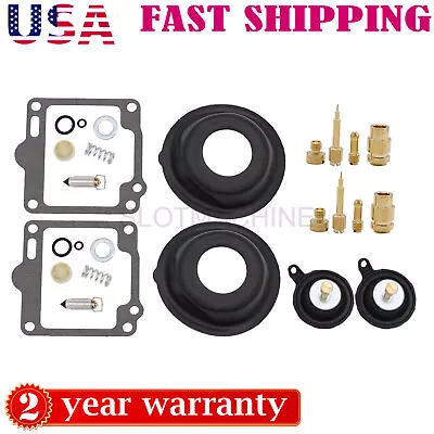 New For Yamaha XV750 Virago 750 1988-1997 Carburetor Repair Kit Diaphragm Vacuum • $14.01