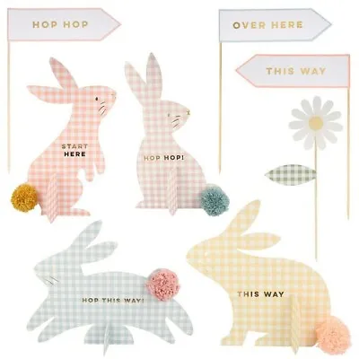 Gingham Easter Bunnies Egg Hunt Kit • £24.95