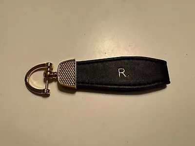 Vintage High End Leather Letter R Monogram Initials Key Chain MINTY • $16.99