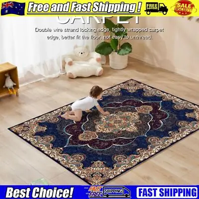 Persian Prayer Mat Non-Slip Boho Hallway Carpets For Muslim Decor ( 40*60cm) • $16.82