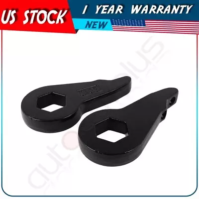 Front Torsion Bar Key Forged Steel 1  - 3  Lift Leveling Kit For 99-06 GMC Chevy • $44.09