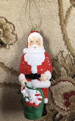 Santa Blow Mold Ornament • $15