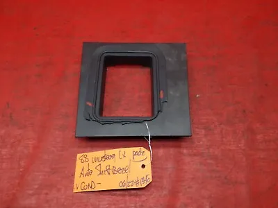 87-93 Ford Mustang Auto Automatic Transmission Console Shifter Bezel Trim Insert • $15