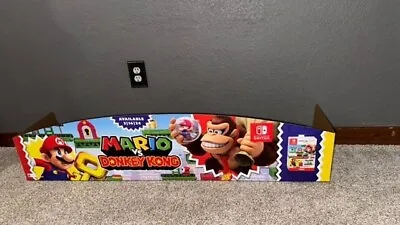 Mario Vs. Donkey Kong 4FT Horizontal Display Collectors Condition -Walmart- 2024 • $75