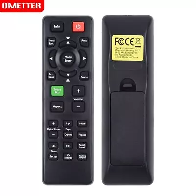 Remote Control For BenQ Projector TW539 MH680 TH681 MW817ST MX818ST MX819ST • $16.50