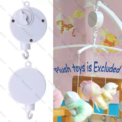 Mechanical Music Mobile Baby Music Box Music Clock Sleeping Aid For Baby Bed • £6.99