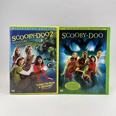 Scooby-Doo + Scooby-Doo 2 Monsters Unleashed  DVD Lot 2 Movies • $7.99