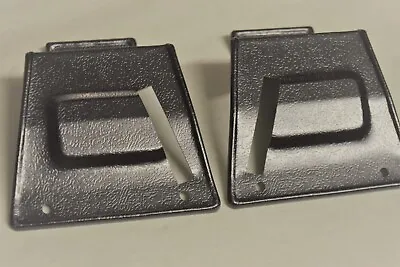 New 1967-68 Ford Mustang Fastback Seat Latch Covers Without Fold Down Rear Seat. • $29