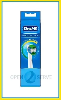 Genuine Braun Oral B Precision Clean Toothbrush Heads - Value Packs - 1-16 Heads • £4.69