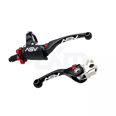 2013-2018 Kawasaki KX450F ASV Inventions F4 Brake & Clutch Lever PRO PACK Black • $225