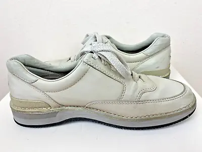 ROCKPORT ProWalker White Leather Shoes Men's 11 Vibram Walking Shoes • $29.90
