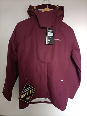 Craghoppers Womens Marissa Goretex Jacket Size 10 Bust 34                   (25) • £80