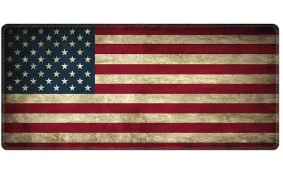 American Flag Large Mouse Pad 32inch X 12inch! Desk Mat Vintage WATER RESISTANT • $9.99