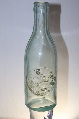 $46.49 • Buy Richmond Va Coca Cola  Bottle Straight Side Slug Plate Script