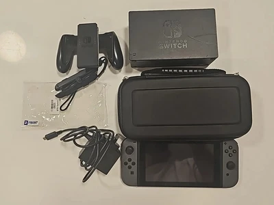 $327 • Buy Nintendo Switch Console - Grey - Includes Accessories (NO HDMI CABLE)