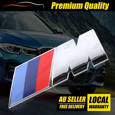 1X REPLACEMENT M SPORT LOGO BADGE STICKER BOOT TRUNK For BMW M 3 5 X Series AU • $9.95