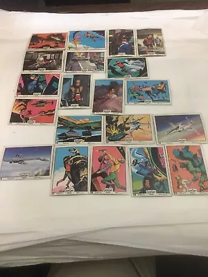 CAPTAIN SCARLET AND THE MYSTERONS Gum Card 1967 Anglo Gerry Anderson Full Set • £100