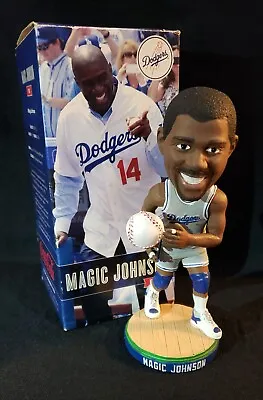 Los Angeles Dodgers 2014 Magic Johnson Bobblehead MLB Promotion LA Lakers Legend • $25