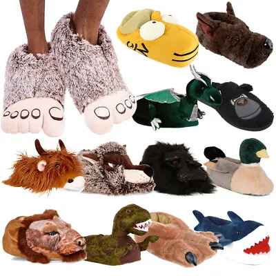 Mens Novelty Slippers Mens Simpson Slippers Mens Mule Slippers Mens Slipper Boot • £12.99