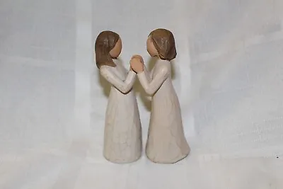 £18.81 • Buy Willow Tree  Sisters By Heart  2 Piece Praying Sisters Figurines - #26023 - 2000