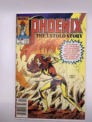 PHOENIX THE UNTOLD STORY (1984) #1 NEWSSTAND Dark Phoenix Saga NM • £16.05