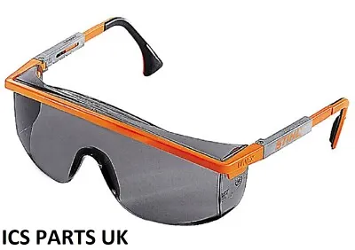 £19.85 • Buy Stihl Astrospec Glasses Tinted Safety 100 % UV Protection Side Protection 
