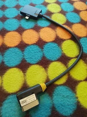 Original Audi 4fo051510al 1314vvl Mmi Interface Cable Iphone Ipad Free Uk Post • £25