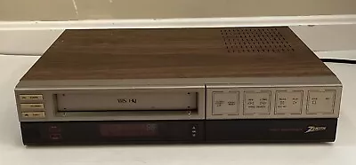 VINTAGE Zenith VCR VHS Video Cassette Recorder VRE155 Wood Grain Finish PARTS • $59.99