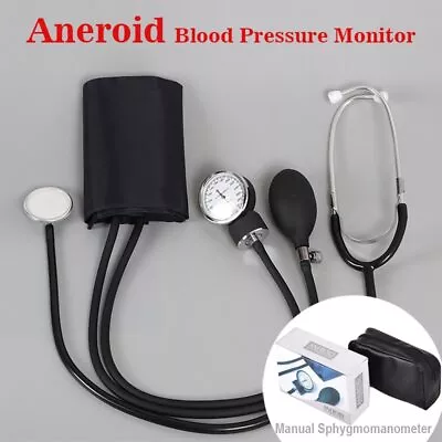 Blood Pressure Monitor BP Upper Arm Sphygmomanometer Manual Blood Pressure • $24.22