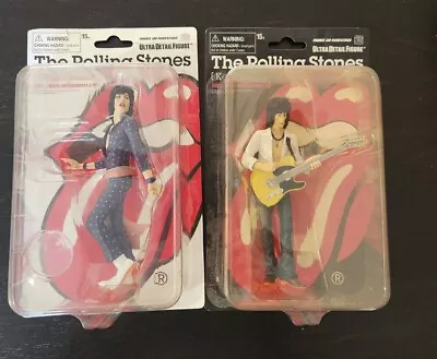 MIck JAGGER And Keith RICHARDS The Rolling Stones  Ultra Detail Figure - Sealed • $247.17