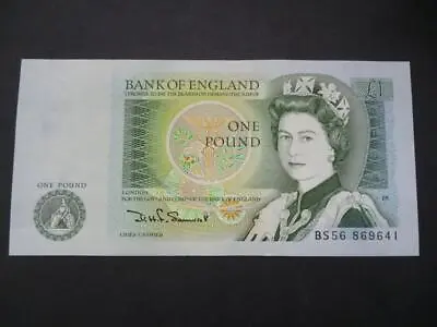 D.h.f.somerset Crisp Uncirculated £1 Note.1981 Duggleby Ref: B341 1981 Banknote • £5