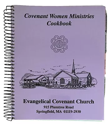 Evangelical Covenant Church Cookbook Swedish/Other Ethnic Recipes Springfield MA • $29.99