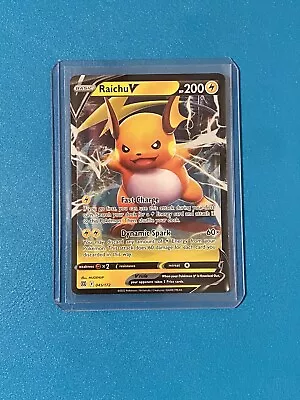 Pokémon TCG Raichu V Brilliant Stars 045/172 Holo Ultra Rare • $3.50