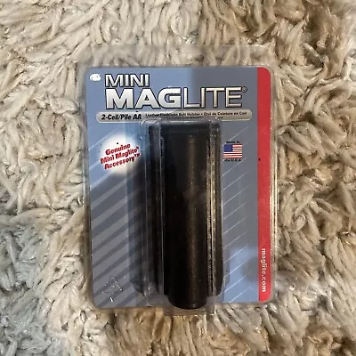 Maglite AA Minimaglite Flashlight Belt Holder Black Leather Maglight AM2A026 • $12.99