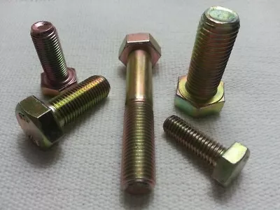 Lot Of 2 - M14-1.5 X 35 Mm DIN 961 Hex Cap Screws Full Thread 10.9 Steel • $7.80