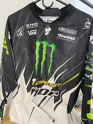 NEW Thor Phase Pro Circuit Monster Energy Racing Motocross Jersey - Size L • $34.99