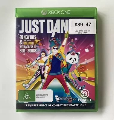Just Dance 2018 Microsoft Xbox One Kids Dancing Game Complete UbiSoft PAL • $15