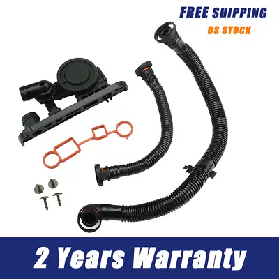 $27.19 • Buy PCV Crankcase Vent Valve & Gasket For VW Jetta Passat Golf R A3 A4 Quattro 2.0T