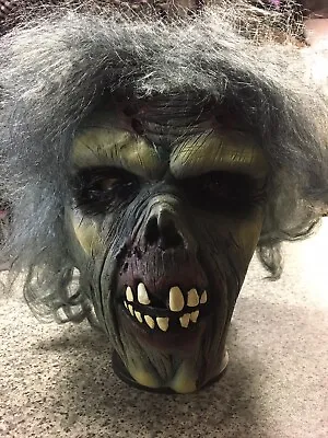 Latex Mask Horror Zombie Undead Scary Halloween Creepy Fancy Dress Up • £19.99