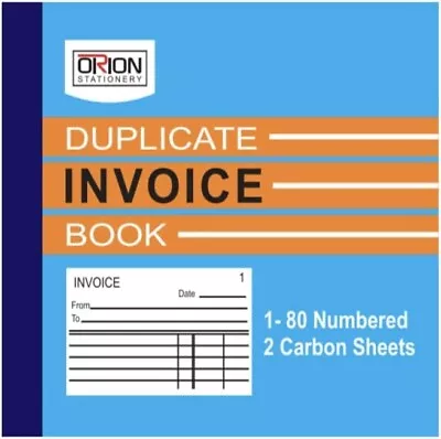 Duplicate Invoice Book For Shops Homes Schools Offices (4 X 5 Inch) • £4.99