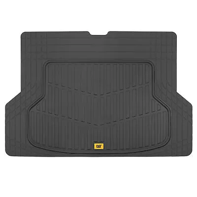 CAT Rubber Cargo Floor Mat Motor Trend Black Premium Heavy Duty Trimmable Liner • $49.99