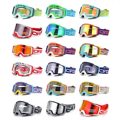 Motocross Goggles MX ATV Dirt Bike Off Road Riding Motorcycle Glasses Eyewear • $3.99