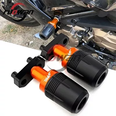 KTM Duke 125 200 390 2014-2023 Frame Sliders Falling Protection Crash Protectors • $86.89