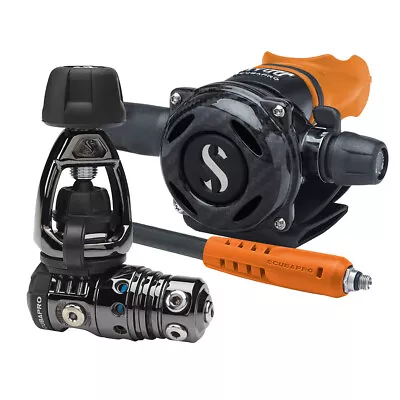 ScubaPro MK25 EVO/A700 CARBON BT Regulator INT W/ Mouthpiece & Hose Protector • $1729