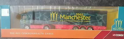 Corgi 1:64 Scania Curtainsider Xvii Commonwealth Games Manchester 2002 - Cc86612 • £6.50