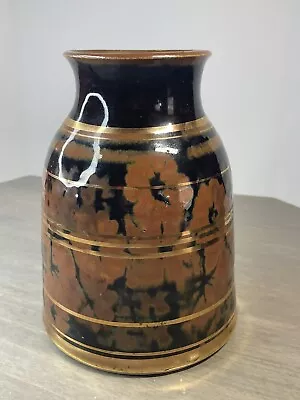 Vintage Modernist Studio Pottery Vase Signed By Bill Nagengast Apple Lane 1983 • $39.95