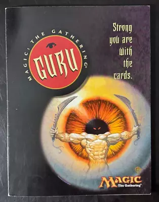 Magic The Gathering MTG RARE Guru Kit Book -  Vintage USED Incomplete! • $1000