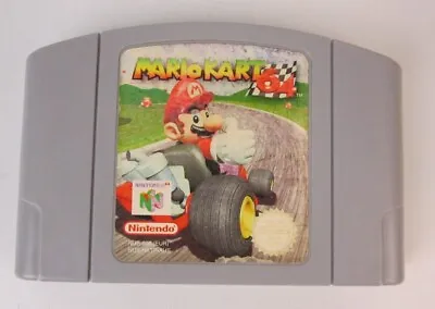 Nintendo 64 N64 Game Cartridge – Mario Kart 64 - Nus-006 (eur) Nus-nktp-aus • $69