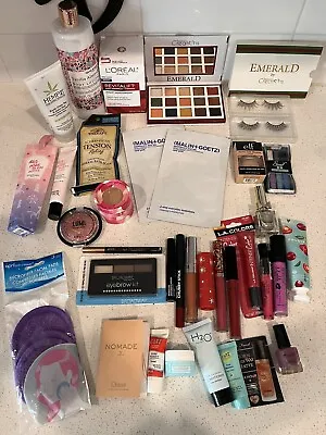 35-piece Mixed Beauty Lot Bundle Makeup - Loreal Skincare- Lip-body-eyeshadow- • $35