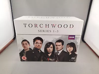 Torchwood Series 1 2 & 3 DVD 14-Disc Box Set BBC Sci-Fiction Regions 4 2 PAL VGC • $25